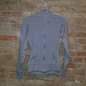 NIKE Dri Fit zip up sweatshirt